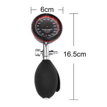 2X Manual Blood Pressure Gauge Pump Meter Inflation Bulb for Medical BP Cuff Arm Aneroid Sphygmomanometer Patient