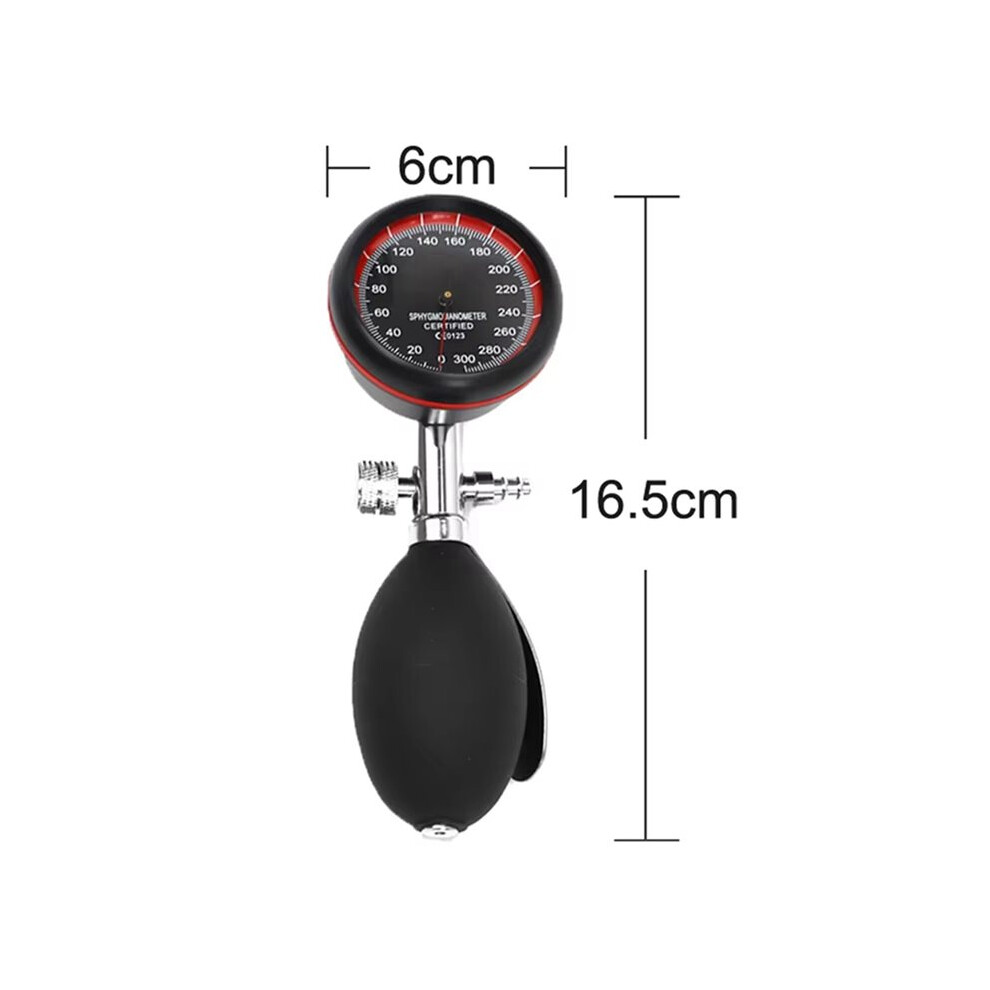 2X Manual Blood Pressure Gauge Pump Meter Inflation Bulb for Medical BP Cuff Arm Aneroid Sphygmomanometer Patient