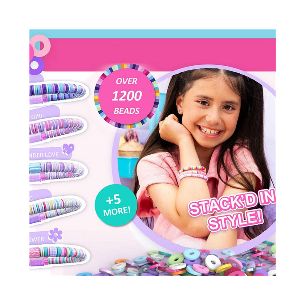 2X Bracelet Making Kit Toy For Girls Friendship Arts Crafts Bracelets String Maker Kit For Birthday Present Diy 6034164917885