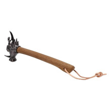 Hochwertiger Nagelhammer Aus Edelstahl mit Holzgriff Von Wild Boar, Ideal für Camping und Heimwerkerprojekte