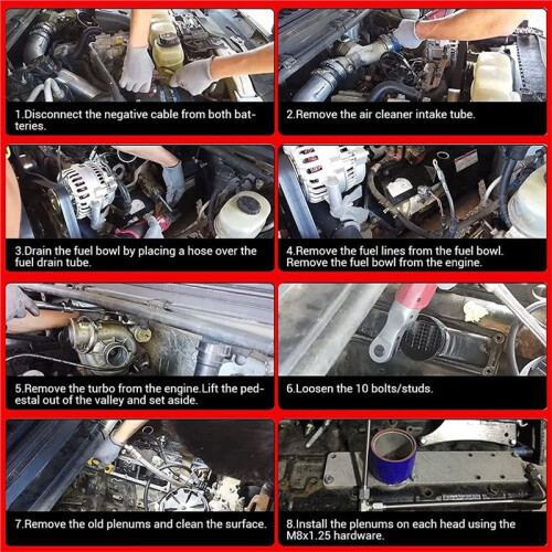 Plenum Intake Manifold with Bolts for  Powerstroke 7.3L 1999-2003 Aluminum 1
