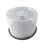 2pcs Large Capacity CD/DVD Storage Container Clear Plastic DVD Holder Compact Disk Organizer Space-Saving Design 3