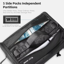WEST BIKING Sports Cycling Backpack Large Capacity Cycling Event Gym Travel Bag Dry Separation Shoulder Bags MTB Bike