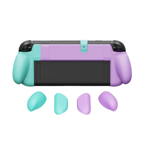 Replaceable Grip Case for   2 for NS2 NeoGrip Ergonomic Protective Case Anti-Slip Gaming Handheld Shell 1