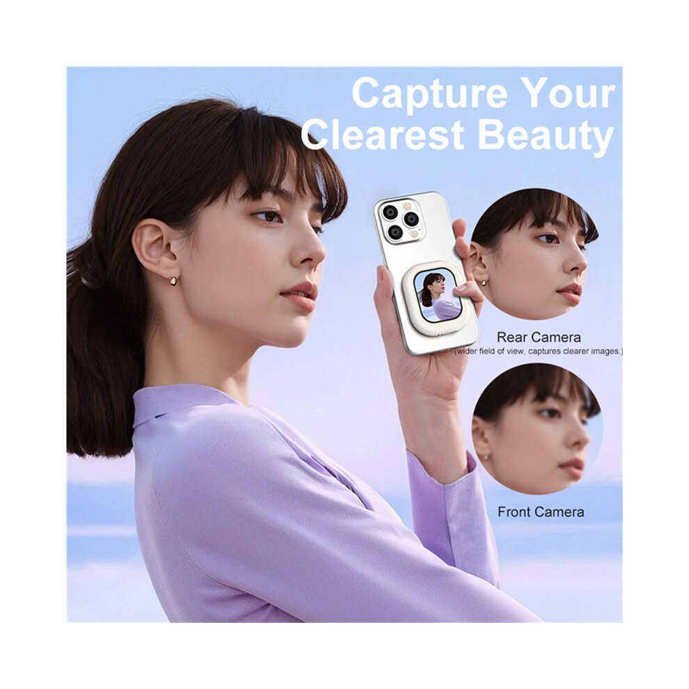 Magnetic Selfie Monitor Screen Wireless Phone Rear Camera Selfie For Vlog Livestream Video Recording Phone Screen 4711497659003