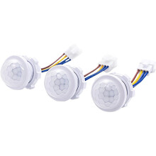12 Pack Motion Sensor 85-265V 40W PIR Wall & Ceiling Mount with 30s Auto-Off Night Mode