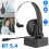 Fone de Ouvido Sem Fio de Modo Duplo 2.4G e  com Microfone, Cancelamento de Ruído e Ideal para Chamadas em PCs e Laptops. 4