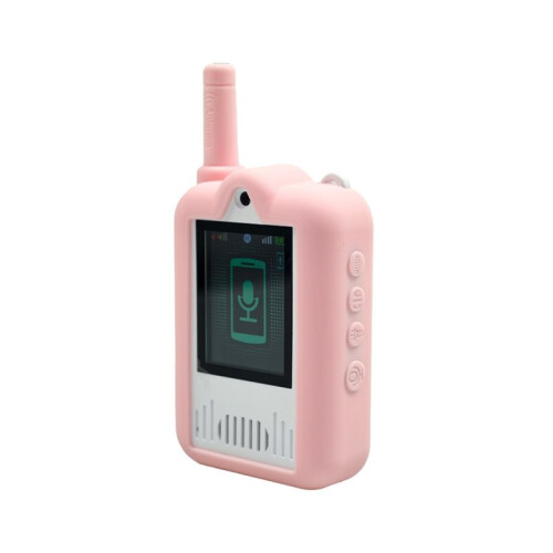 Walkie-Talkie Infantil com Vídeo, Desenho Animado, Intercomunicador, Tela HD de 2 Polegadas, Chamada com um Clique, Brinquedo para Pais e Filhos,