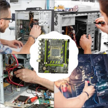 X79G DDR3 Desktop Motherboard LGA2011 4XDDR3 RECC Slots PCI-E X16 SATA3.0 M.2 NVME Server X79 Gaming Motherboard