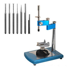 Adjustable Dental Surveyor with Phone Holder and Interchangeable Spindle for Precision Alignment