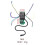 Circuit Board  Board Display Dashboard Panel Compatible with  MI5 Electric Scooter Replacement Parts Dash Board 6