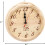 Clock for Sauna Room, Simple Sauna Timer, Wall Clock for Sauna, Clock Accessory for Home Traditional Sauna with Clock 8