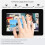 5inch  Capacitive Touch Display, 720x1280 Pixels, IPS Panel, 5-Point Touch with Protective Case for Raspberry Pi 5 10