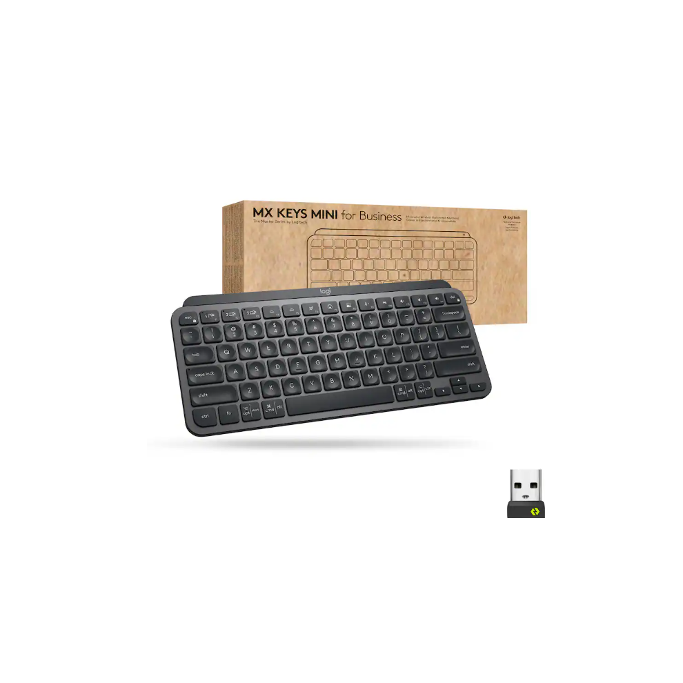 Logitech Mx Keys Mini Wireless Keyboard Graphite