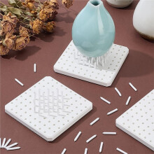 Confezione da 3 Tappetini Refrattari per Forni con 180 Chiodi di Supporto per Trampoli Forno per Studi di Ceramica, Forni Domestici, Strumenti DIY per
