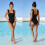 Elegant Swimwears Unique Design Polyester Texture-dark brown L 3