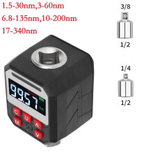 Adaptador de Llave Dinamométrica Digital de 1/2 Pulgada con Pantalla Inteligente, Almacenamiento de Datos y Ajustes Preestablecidos, Rango Industrial