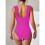 Elegant Swimwears Unique Design Polyester Texture-dark brown L 7