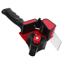 Handheld 48mm Packaging Tape Dispenser with Ergonomic Grip and Cutter for Carton Sealing