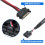 10X 9Pin USB Header Splitter with  Power Cable, Internal USB Hub Extension USB 2.0 Splitter Connector 7