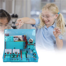 3X Lern Kit für Den Strom Kreis für Kinder Physik Experiment Kit Grundlegendes Lern Programm für ABS Elektrizitäts Magnetismus