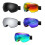 Various Color Snow Glasses Soft TPU Frame constructed For-SA5 2
