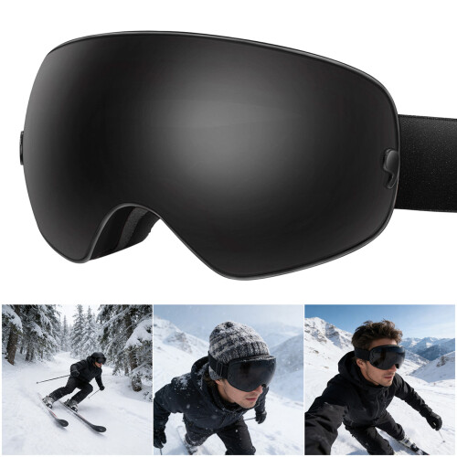 Lunettes de ski solides avec lentille résistante au-SA1 2