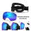 Various Color Snow Glasses Soft TPU Frame constructed For-SA5 5