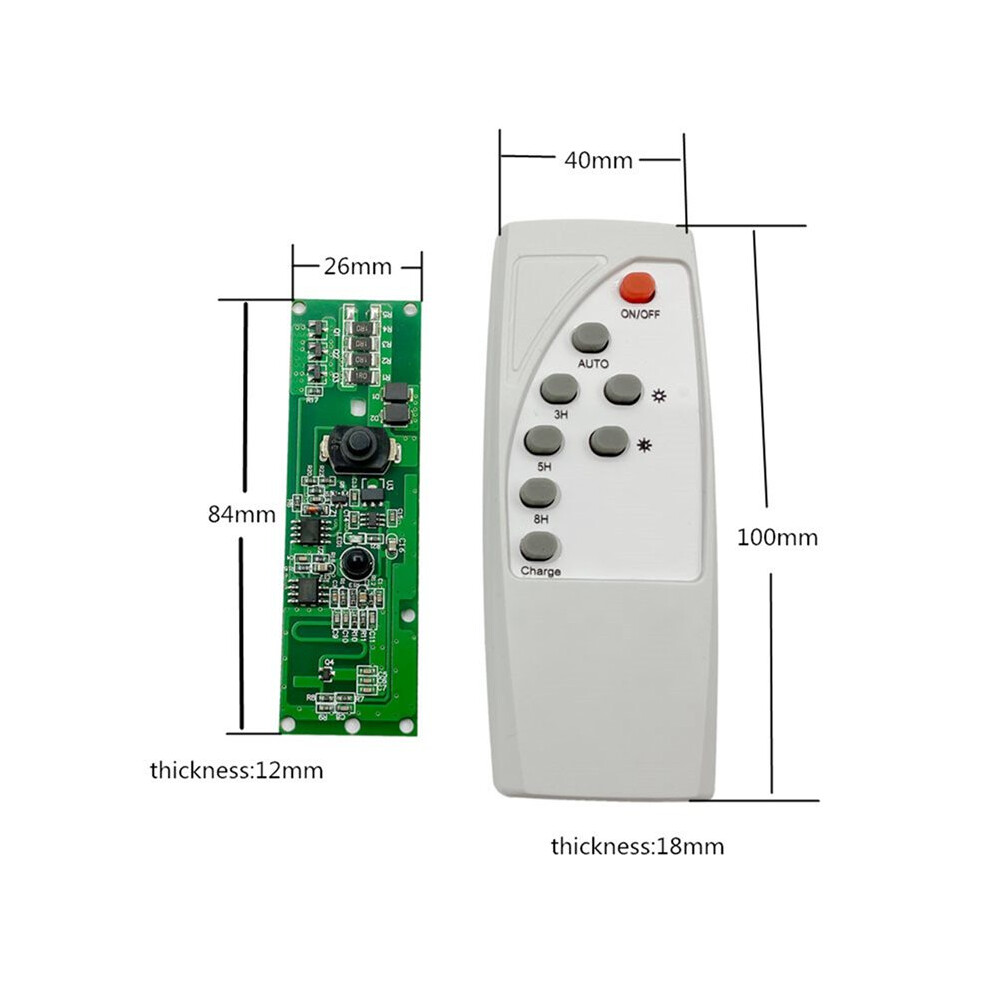 3X Panneau de Commande Automatique avec Télécommande, Panneau de ...