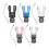 Thermoplastic Snorkels Mouthpieces Second Stage Regulator-Black 4