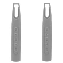 Broom Handle Replacement Grip 2pcs 19mm Durable Plastic Ergonomic Dustpan Accessory for Cleaning