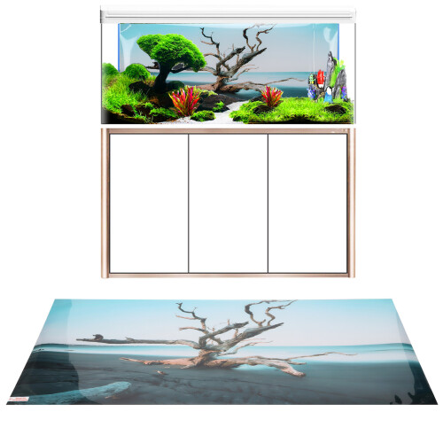 Sky Withered Tree 3D PVC Aquarium Background Decor 122x50cm