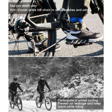 ROCKBROS Cintura per Pantaloni da Bicicletta Cintura per Sport All'Aria Aperta Fascia per il Sudore Protezione per la Caviglia Protezione per la Corsa