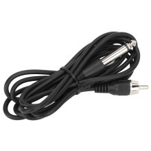 Flexible Silicone RCA Tattoo Clip Cord 1.8m Black for Tattoo Machines