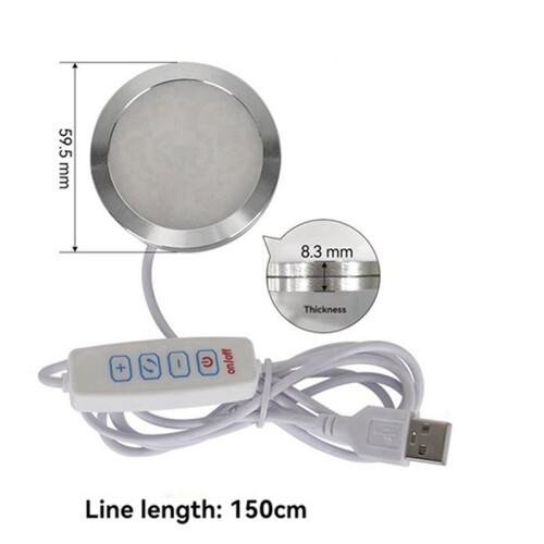 For  Led Lamp Kit Adjustable Light Kit Led Light Parts Hardware DIY Model White /Cold/Warm Light Without 9 Pcs