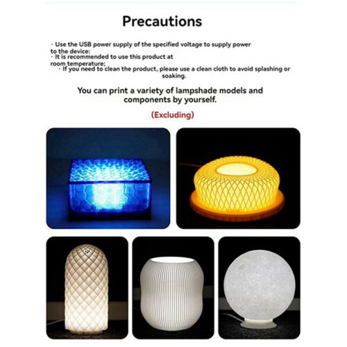 For  Led Lamp Kit Adjustable Light Kit Led Light Parts Hardware DIY Model White /Cold/Warm Light Without 9 Pcs 2