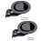 4PCS Plastic Recliner Release Pull Handles Oval Plastic Sofa Chair Replacement Parts Without Cable Fits 3mm & 6mm Cables 3
