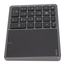 Type-C Wireless Numeric Keypad with Touchpad 22 Keys 2.4G Dual Mode Gray