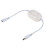 5X 12V / 24V 6A LED Dimmer Controller Adjust Brightness for Easy Color Clear, White 3