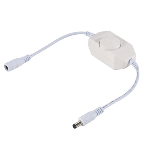 5X 12V / 24V 6A LED Dimmer Controller Adjust Brightness for Easy Color Clear, White 2
