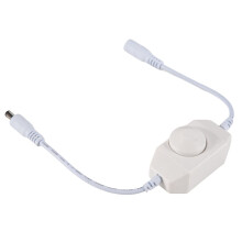 5X 12V / 24V 6A LED Dimmer Controller Adjust Brightness for Easy Color Clear, White