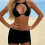 Bathing Suit Set for Women Three Piece Flexible Quick Dry-M 7