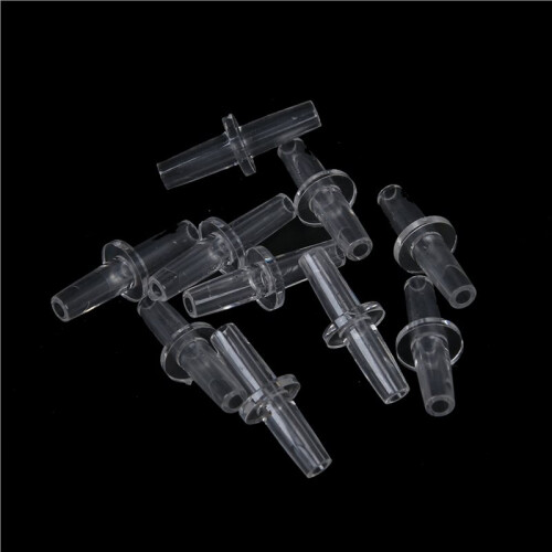 20 Stk. Aquarium Laengsverbinder Luftleitung Schlauchverbinder 2