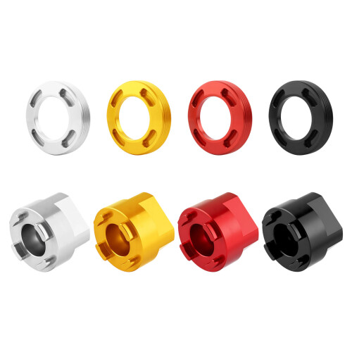 Precisions Engineered Bicycles Cranks-Red New disassembly and 1