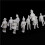 Model People Figures Scale 1:200 Pack of Approx.800pcs White Assorted Style 1