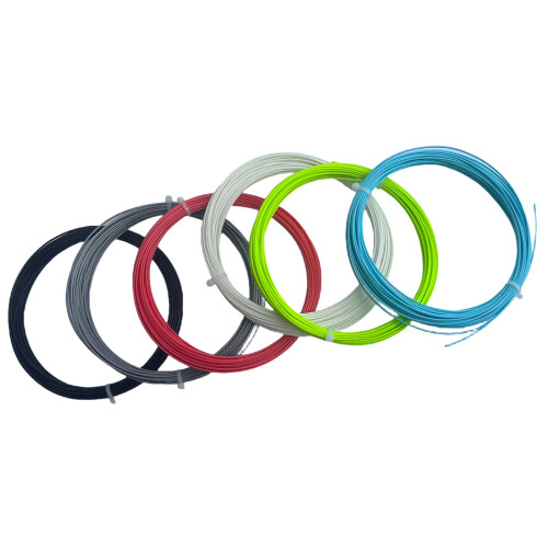 High Elastic Tennis Racket String 1.25mm Polyester-Black 1