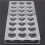 6X Shell Shape Hard Chocolate Mold 3D Sea Shell Polycarbonate Clear Ice Jelly Candy Mould 6