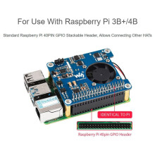 5X Waveshare POE HAT (C) für Raspberry Pi 4B/3B+, Power über Ethernet HAT, Unterstützung für IEEE 802.3Af/At-Konformes Netzwerk