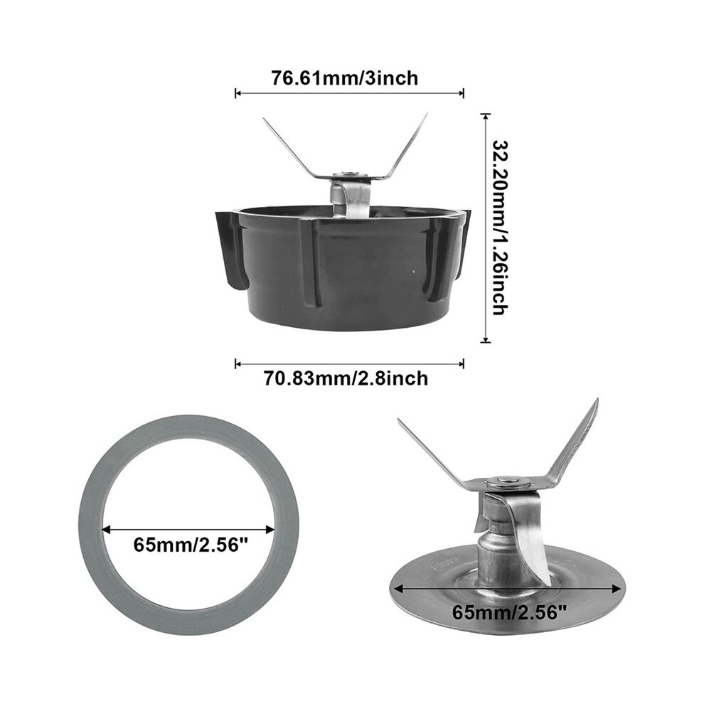6X Blender Accessories Compatible For Blender Blades Base,Compatible For Osterizer Blender Replacement Parts 6032881647207