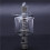 8X 50mL Engine Machine Lubricator Oil Gravity Drip Feed Oiler Clear+Silver 4